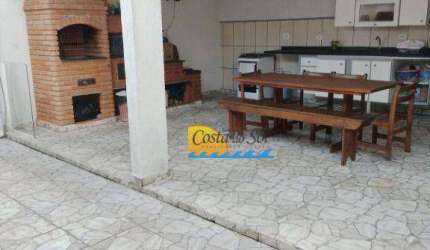 Casa com 4 dormitórios à venda, 97 m² por R$ 750.000,00 - Maracanã - Praia Grande/SP