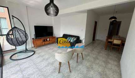 Apartamento com 3 dormitórios à venda, 120 m² por R$ 645.000,00 - Canto do Forte - Praia Grande/SP