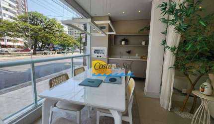 Apartamento com 3 dormitórios à venda, 112 m² por R$ 1.597.000,00 - José Menino - Santos/SP