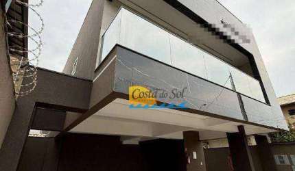 Sobrado com 2 dormitórios à venda, 56 m² por R$ 380.000,00 - Mirim - Praia Grande/SP