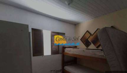 Casa com 2 dormitórios à venda, 50 m² por R$ 225.000 - Balneário Itaguaí - Mongaguá/SP