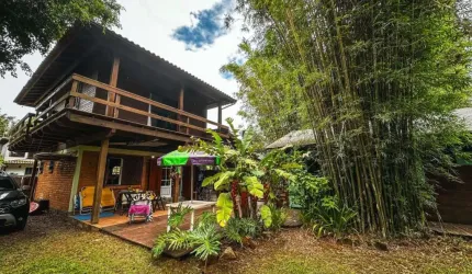 Casa em condomínio fechado com 2 quartos à venda na Ver. Laudelino Antônio Teixeira, 1283, Ibiraquera, Garopaba, 110 m2 por R$ 1.285.000