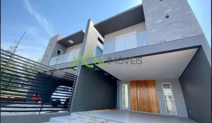 Casa/Sobrado com 3 dormitórios (1 suíte), 3 vagas, piscina, no Loteamento Alto Horizonte, Bela Vista, Estância Velha