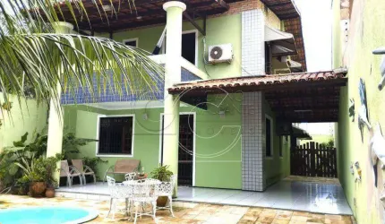 Casa Duplex, 274,45m² , lote 10x30 (300,00m²), 4 dormitórios (3 suítes), Sapiranga(coité), Fortaleza/CE