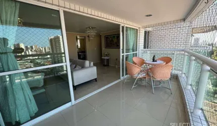 Ed. Vila Azinheira Clube Residencial, Apartamento, 117,00m², 3 Suítes, Fátima, Fortaleza/CE