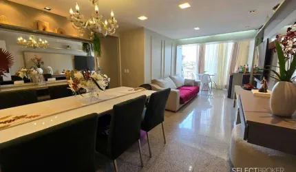 Cond. Jardins de Atlântida, Apartamento 96m², 4 quartos, Lazer Completo, Mucuripe, Fortaleza/CE.
