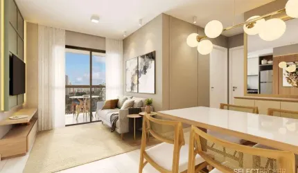 Arborê Passeio Kennedy, Apartamento, 53m², 2 quartos, Presidente Kennedy, Fortaleza/CE