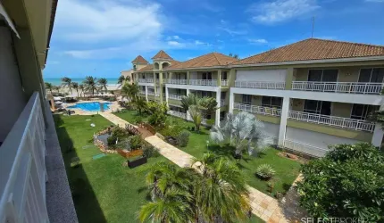 Cond. Atlantic Palace, Apartamento 90m², Porteria Fechada, 2 quartos, Nascente Pé na Areia, Porto das Dunas, Aquiraz/CE.