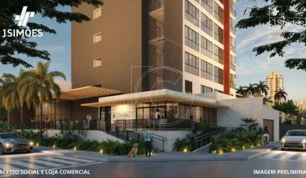 J. Studios Barão, 25m², 27m² e 35m², Meireles, Fortaleza/CE