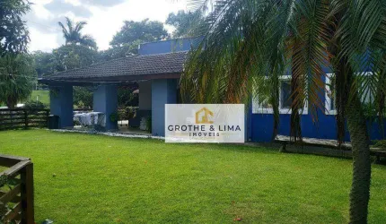 Chácara com 3 dormitórios, 2 suítes à venda, 3400 m² - Condomínio Lagoinha - Jacareí/SP