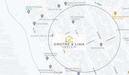 Terreno à venda, 250 m² por R$ 360.000,00 - Jardim Satélite - São José dos Campos/SP