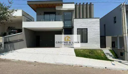 Casa Sobrado - Caçapava - Condomínio Terras do Vale - 3 Suítes - 214m² .