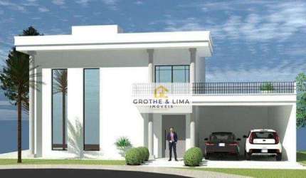Sobrado com 3 dormitórios, 1 suíte máster à venda, 230 m² - Condomínio Terras do Vale - Caçapava/SP