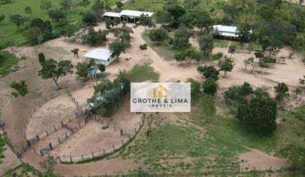 Oportunidade! Mega fazenda com 226 alqueires sendo 135 em pastos formados à venda, na região do município de Araguaina-TO.