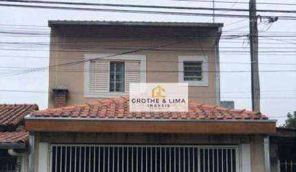 Sobrado com 4 dormitórios à venda, 179 m² por R$ 635.000,00 - Residencial União - São José dos Campos/SP