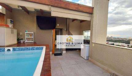Cobertura com 3 dormitórios à venda, 140 m² por R$ 640.000,00 - Vila São José - Taubaté/SP