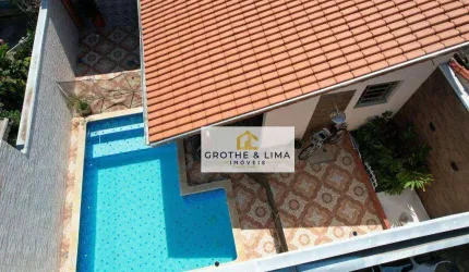 Casa com 3 dormitórios, espaço gourmet e piscina à venda, 141 m² - Cidade Nova - Pindamonhangaba/SP