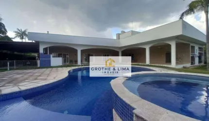 Deslumbrante casa térrea de 600m², no condomínio  Quinta das Flores-SJC - SP!!