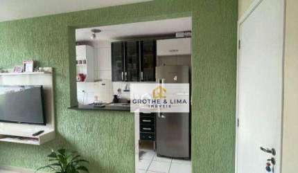 Apartamento com 2 dormitórios à venda, 47 m² por R$ 213.000,00 - Vila Branca - Jacareí/SP