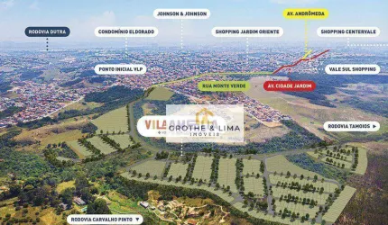 Terreno à venda, 200 m² por R$ 205.000,00 - Vila Das Flores - São José dos Campos/SP