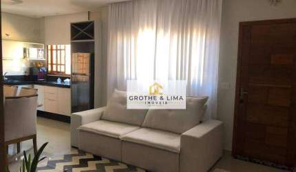 Linda casa de 3 dormitórios, 1 Suites com otimo acabamento e linda decoração, no Vila Branca.
