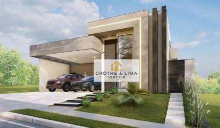 Casa com 3 dormitórios à venda, 155 m² por R$ 1.100.000,00 - Condomínio Terras do Vale - Caçapava/SP
