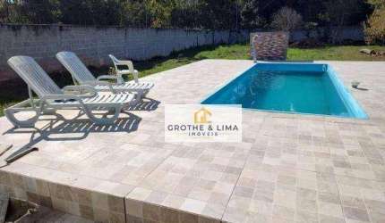 Chácara com 2 dormitórios à venda, 3600 m² por R$ 440.000 - Vila Velha - Caçapava/SP