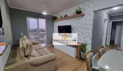 Apartamento com 2 dormitórios à venda, 50 m² por R$ 370.000 - Parque Residencial Flamboyant - São José dos Campos/SP