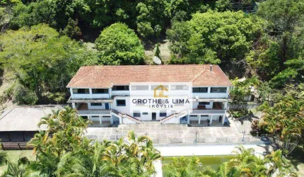Sítio com 8 dormitórios, 121000 m² - venda por R$ 3.500.000,00 ou aluguel por R$ 10.000,00/mês - Guararema - Guararema/SP