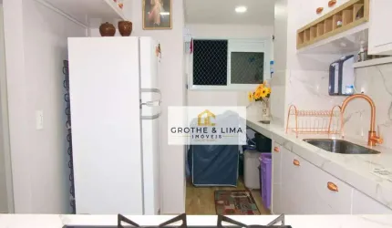 Apartamento com 2 dormitórios à venda, 58 m² por R$ 300.000 - Vila Nossa Senhora das Graças - Taubaté/SP