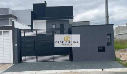 Casa com 3 dormitórios sendo 1 suíte à venda, 95 m² por R$ 467.000 - Parque do Museu - Caçapava/SP