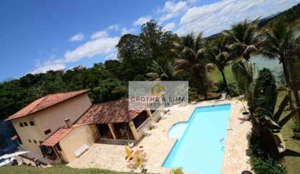 Chácara com 4 dormitórios à venda, 5310 m² por R$ 2.150.000,00 - Chácaras Condomínio Recanto Pássaros II - Jacareí/SP