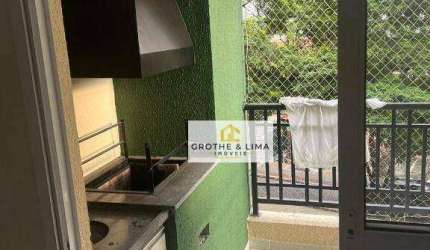 Apartamento com 2 dormitórios à venda, 63 m² por R$ 720.000,00 - Jardim Aquarius - São José dos Campos/SP