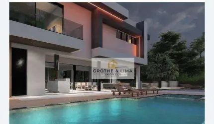 Rob - Casa com 4 dormitórios, Alto Padrão, Condomínio Fechado, São José dos Campos/SP (Em Construção)
