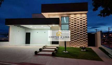 Lindissíma Casa com 3 dormitórios à venda, 154 m² por R$ 790.000 - Condomínio Terras do Vale - Caçapava/SP