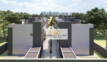 Terreno em condomínio fechado à venda na Rua José Linhares, Recanto Som do Mar, Caraguatatuba, 772 m2 por R$ 900.000