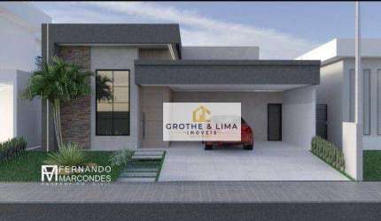 Casa com 3 dormitórios à venda, 150 m² por R$ 1.113.000,00 - Residencial Terras Do Vale - Caçapava/SP