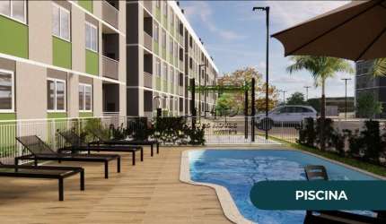 Apartamento com 2 quartos à venda no São Sebastião, Palhoça  por R$ 250.000
