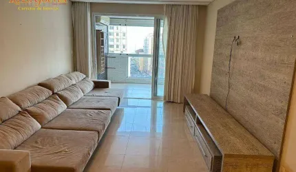Apartamento com 3 dormitórios para alugar por R$ 10.000,02/mês - Pompéia - Santos/SP