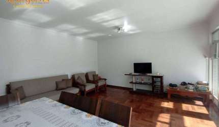 Apartamento com 4 dormitórios para alugar, 215 m² por R$ 7.000,02/mês - Pompéia - Santos/SP