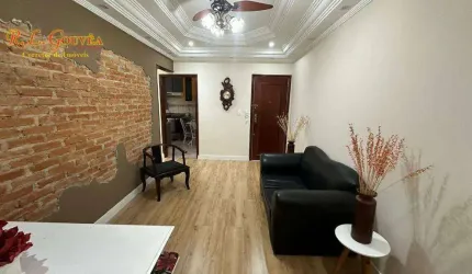 Apartamento com 2 dormitórios à venda, 70 m² por R$ 490.000,00 - Pompéia - Santos/SP