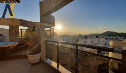 Espetacular cobertura 208m2!! 3 quartos (pode ser revertido) , 2 suites!! Closet!! Semimobiliada !!