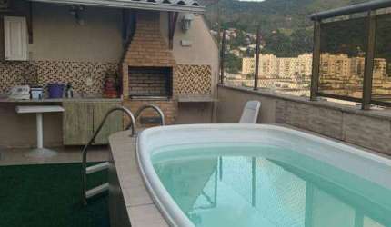 Cobertura com 3 dormitórios à venda, 154 m² por R$ 1.170.000,00 - Freguesia de Jacarepaguá - Rio de Janeiro/RJ