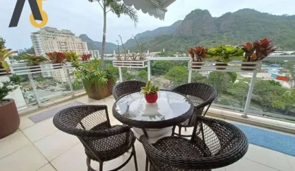 Cobertura com 1 dormitório à venda, 73 m² por R$ 450.000,00 - Curicica - Rio de Janeiro/RJ