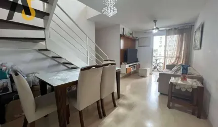 Imperdível Cobertura Duplex, vista livre ao lado do Center Shopping, 4 Quartos, 1 Suíte, 140m².