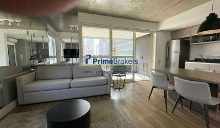 Apartamento com 1 quarto para alugar na Rua Jean Peltier, Cidade Monções, São Paulo por R$ 5.580