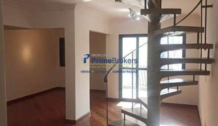 Cobertura com 3 quartos à venda na Avenida Jurema, Moema, São Paulo por R$ 3.180.000