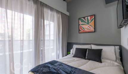 Apartamento com 1 quarto à venda na Alameda Lorena, Jardim Paulista, São Paulo por R$ 491.397