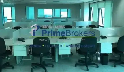 Sala comercial para alugar na Avenida Ibirapuera, Moema, São Paulo por R$ 22.000