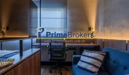 Apartamento com 1 quarto à venda na Alameda Raja Gabaglia, Vila Olímpia, São Paulo por R$ 560.000